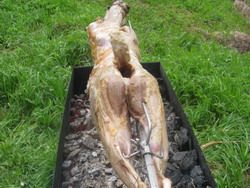 Рецепт приготовление мяса баранины на вертеле